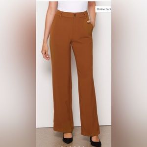 SANCTUARY NOHO TROUSER PANT Spice Brown